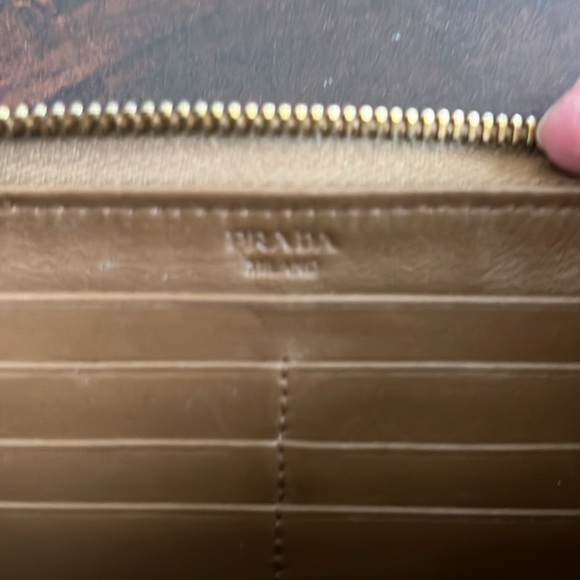 Prada Quilted Leather Zip Wallet - Picture 10 of 15